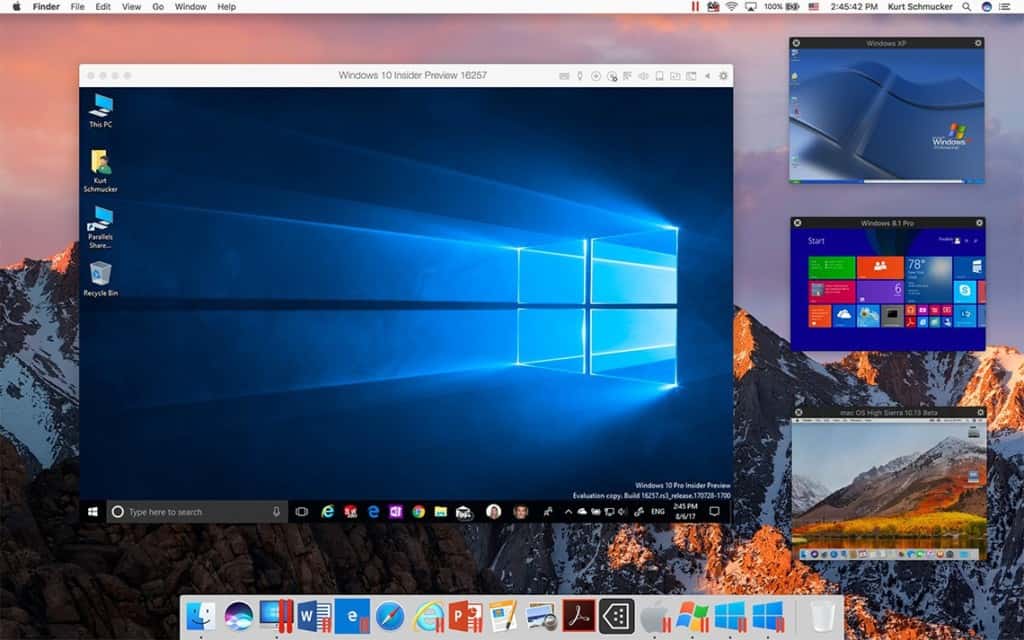 windows 10 emulator for mac free